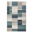 thumbnail image 2 of BNM Plush Geometric Indoor Area Rug, Rivulet, 4' x 6', 2 of 5