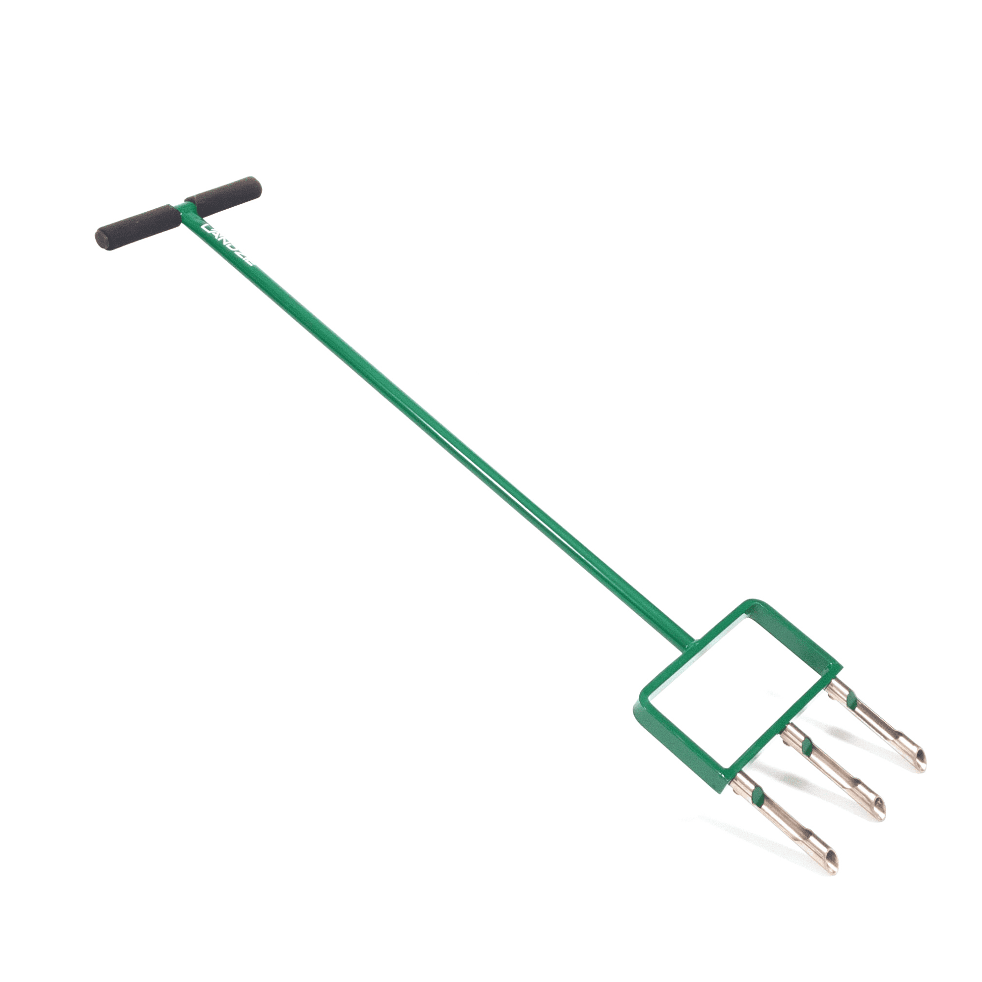 Landzie Hollow Tine Fork Lawn Aerator 42 Inch Manual Stainless Steel