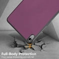 thumbnail image 4 of New iPad (2022) Case, Dteck Slim Tri-Fold Standing Protective Case with Hard Back Shell for Apple iPad 10th Generation 2022 10.9 inch, Purple, 4 of 8