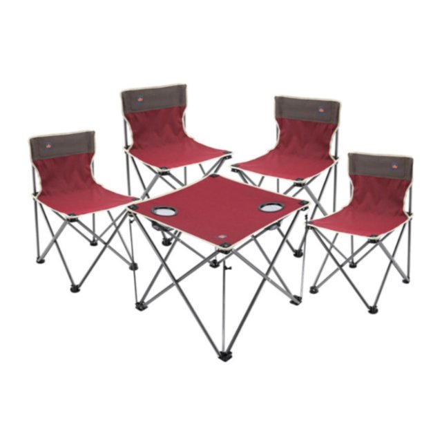 Mesa y sillas plegables para acampar al aire libre, livianas, resistentes, portátiles, para picnics, reuniones familiares, jardín, senderismo, patio,