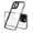 Black, variant on SaniMore for iPhone 14 Pro Max Case Ultra Slim Transparent [Never-Yellowing], Rugged PC & TPU Bumpers Cover Built-in Detachable Lens Protector Anti-Fall Shockproof Protective Shell, Pink