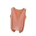 thumbnail image 1 of Timegard Camisole pour Femmes Col Rond Vêtements d'Intérieur Sans Manches Douce Décontractée Pyjamas Chandails Hauts T-Shirt Basique, 1 of 4