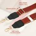 thumbnail image 6 of Uxcell Wide Shoulder Purse Strap [1Pcs] - 55 Inch Adjustable Straps Replacement for Handbags Use For Purse & Crossbody Bag & Guitar & Canvas Bag - [Rose Red], 6 of 6