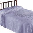 thumbnail image 2 of Collections Etc. Vintage Starburst Bedspread with Country Handwork Detailing, Lightweight Bedspread, Lavender, Queen, 2 of 5