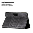 thumbnail image 5 of for Amazon Fire HD 8 (8th/7th/6th Generation, 2018/2017/2016 Release) Case - Soft PU Leather Folio Flip Cover Multiple Viewing Angles Stand Card Slots Auto Sleep/Wake Case Cover, Black, 5 of 7