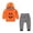 Multicolor, variant on Odeerbi Kids Boys Girls Halloween Sweatsuits Fall Winter Two Piece Outfits Set Loose Striped Jogger Pants Funny Cartoon Print Sweatshirt Long Sleeve Hooded Tracksuit Set Multicolor