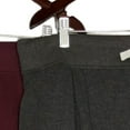thumbnail image 3 of Calvin Klein Women's 2 Pack French Terry Joggers Size: XL, Color: Grey/Deep Maroon, 3 of 4