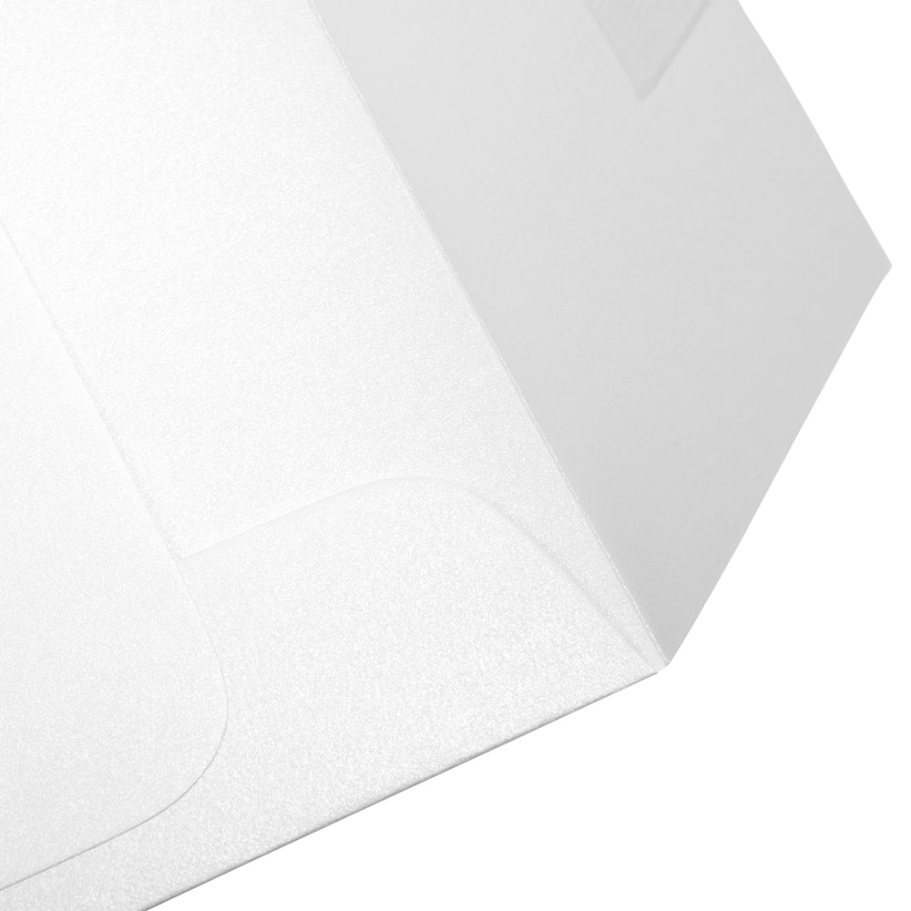 JAM 7.5 x 7.5 Square Metallic Invitation Envelopes, Ice Silver Stardream, 25/Pack