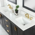 thumbnail image 5 of Pemberly Row 72" Double Bathroom Vanity Set in Black Oak without Mirror, 5 of 9