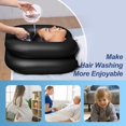 thumbnail image 4 of Lavabo inflable para champú Teentan para personas postradas en cama y discapacitadas, 4 of 5