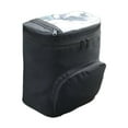 thumbnail image 1 of Bolsa de almacenamiento frontal para scooter, bolsa para manillar de bicicleta con funda transparente para teléfono que se puede tocar, organizador de, 1 of 8