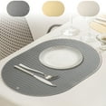 thumbnail image 1 of Fiudx Tapete de Comedor Multifuncional, de Silicona Resistente Al Calor, Antideslizante, Versátil para Comedor y Cocina, Fácil de Limpiar, Suave y Flexible, Tamaño 46 X 32 Cm., 1 of 7