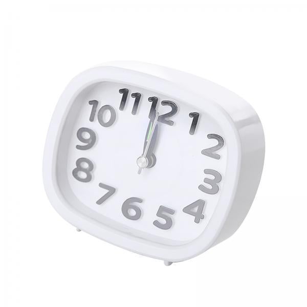 4 Relojes de Escritorio Pequeños, Reloj de Escritorio Clásico Que No Hace , Relojes de Escritorio Que Funcionan con Pilas para Sala de Estar, Do 4 piezas