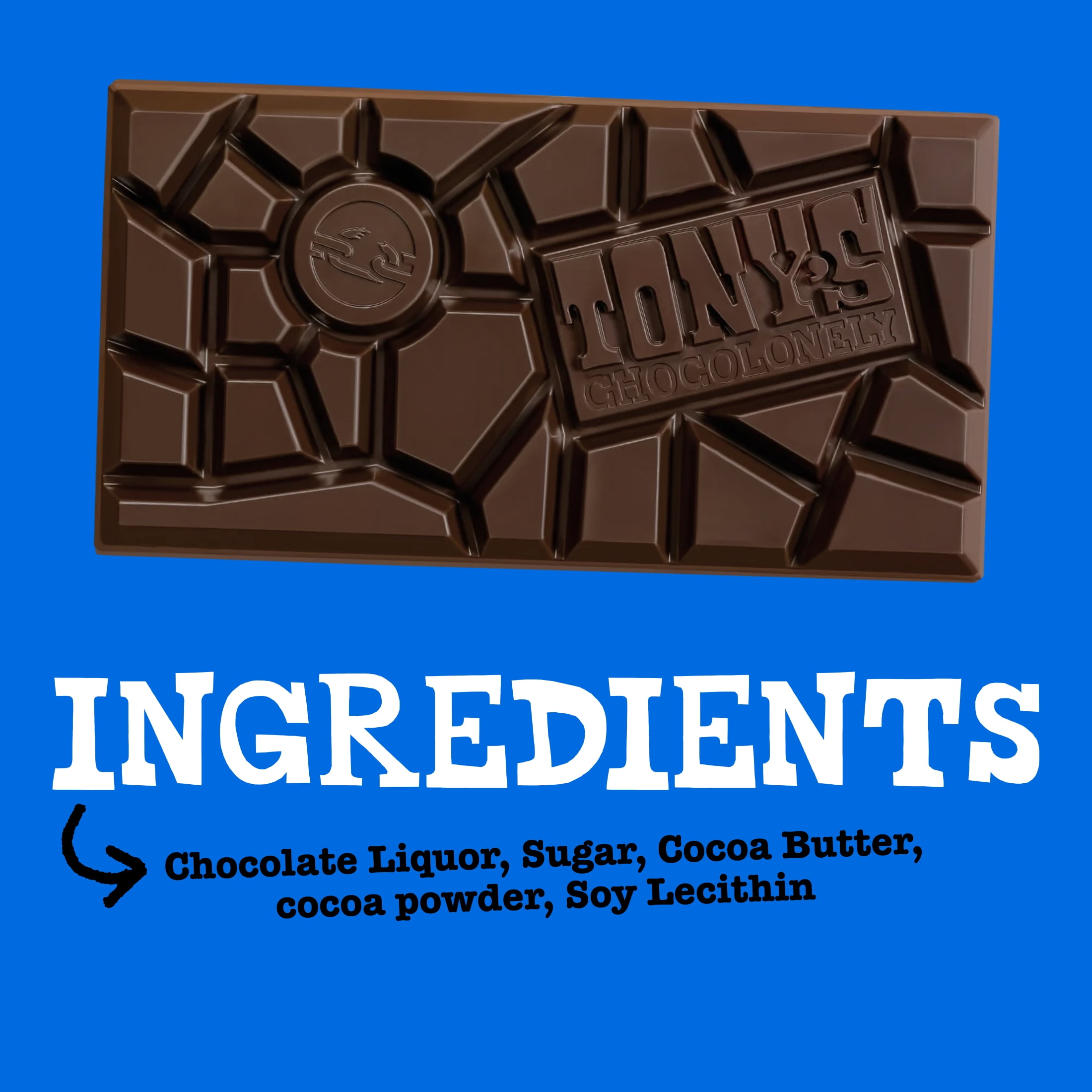 Tony’s Chocolonely 70% Dark Chocolate Bar, 6.35 oz