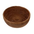 thumbnail image 1 of Simple And Practical Wicker Basket Storage For Fruits And Bread In Medium Size Orange Color 1Pc, 1 of 3