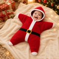 thumbnail image 4 of Dakiuu Christmas Star Shape Infant Baby Swaddle Sack Zipper Wearable Sleep Blanket For Newborn Boys Girls 0‑3 Months One Size, 4 of 7
