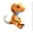 Orange, variant on Finger dinosaur fingertips