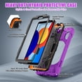 thumbnail image 4 of XYX Case for Xiaomi Redmi Pad SE 8.7 4G with 360 Degree Rotating, Hand Strap, Shoulder Strap, Purple, 4 of 7
