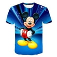 thumbnail image 2 of Camisetas de Mickey Mouse, ropa de verano, camisetas de moda para chicas, nuevas camisetas de manga corta informales de dibujos animados de la serie Disney 2023, camisetas 1-14Y5T Gao Jinjia LED, 2 of 2