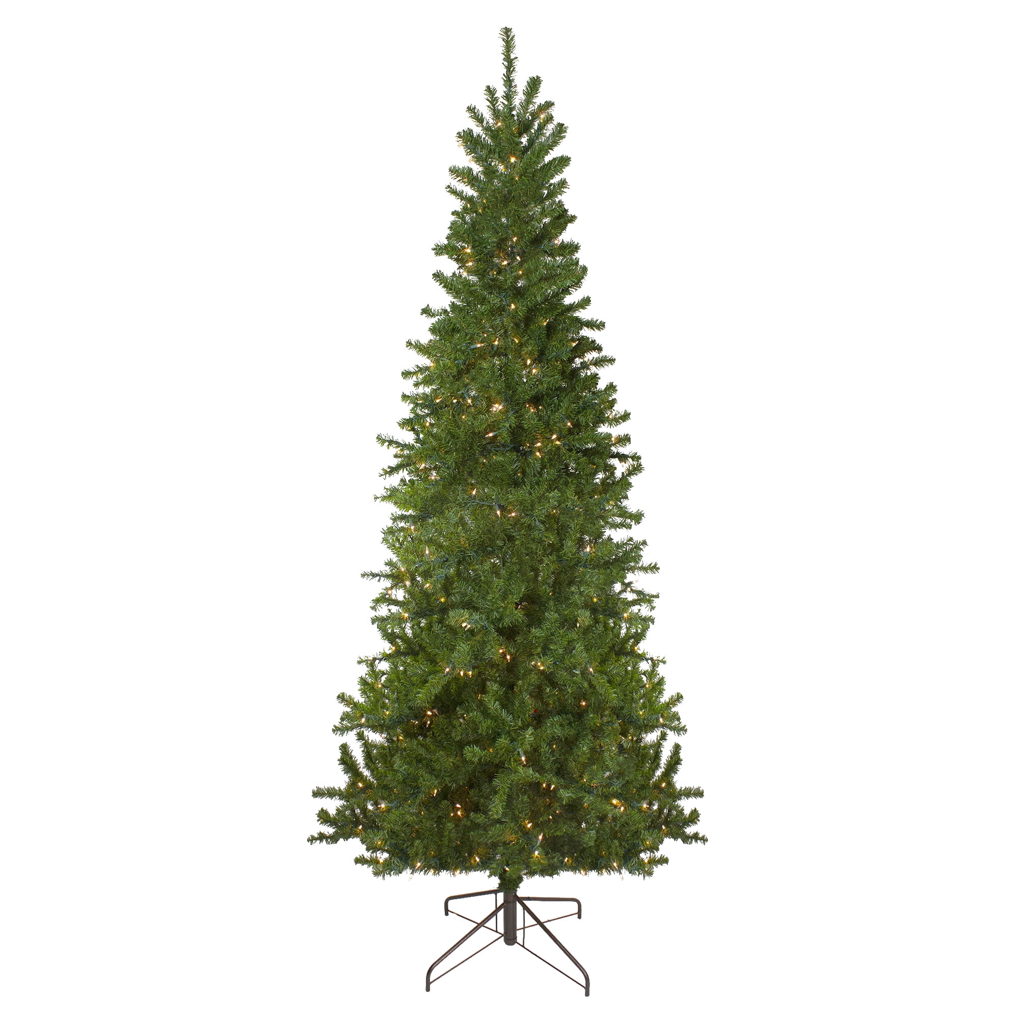 Northlight 9' Prelit Artificial Christmas Tree Canadian Pine Pencil ...