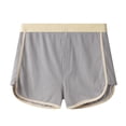 thumbnail image 3 of Asxite Plus Size Mens Pajamas Shorts Loose Breathable Solid Thin Casual Sleepwear, 3 of 7