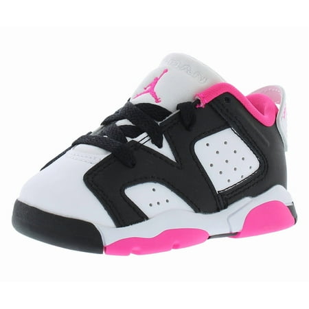 Toddler's Jordan 6 Retro "Fierce Pink" Blk/Fierce Pink-Wht (DV3529 061) - 4