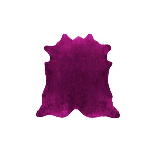 Tapis Couleur Peau de Vache Naturel / 6'x7' / A