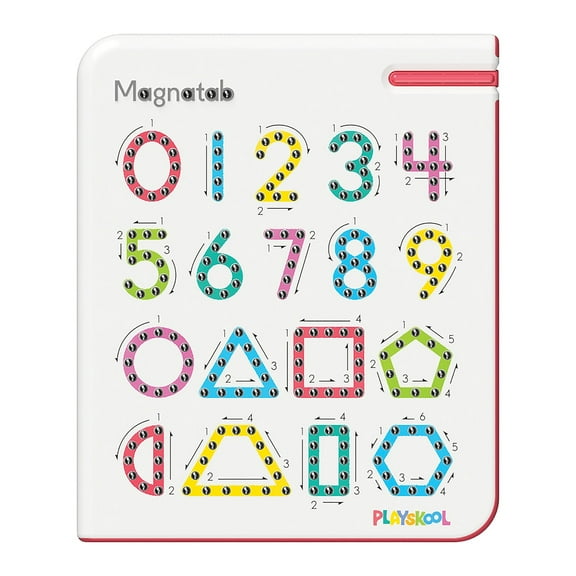Playskool 0-9 Numbers & Shapes Magnatab