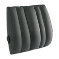 thumbnail image 1 of Almohada lumbar inflable Soporte lumbar almohada asientos de automóvil doblado almohada ergonómica almohada de viaje de colchón de espalda baja, para Gris, 1 of 8