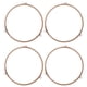 thumbnail image 1 of WORGEOUS 4pcs Microondas Horno de vidrio Anillos de giradiscos de microondas Base de soporte, 1 of 8