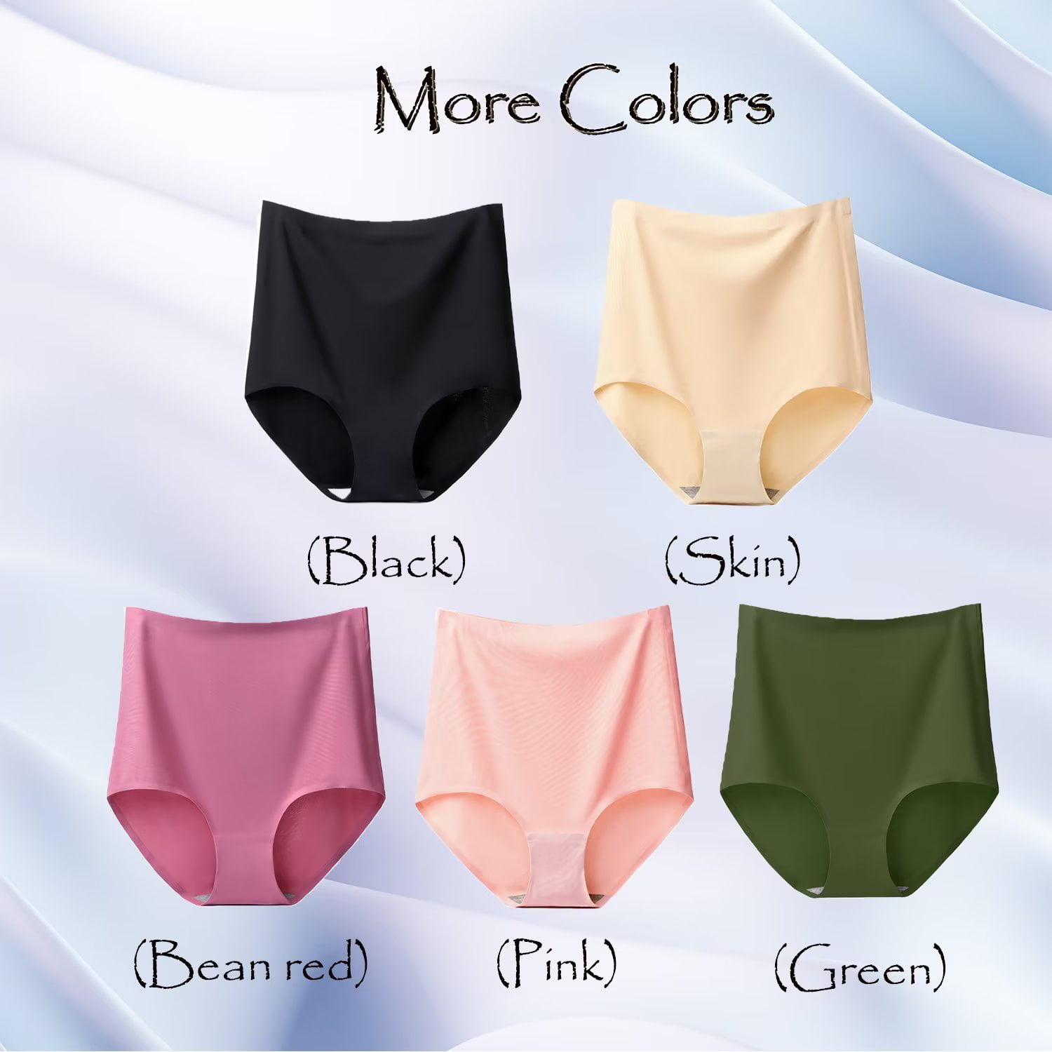 Shop Xiaoyun xiaoyun Women's High waisted Underwear - Pack of 4pcs