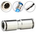 thumbnail image 4 of MYG 10PCS Air Tube Nickel Plated Brass Hose Connector Metal Pneumatic Connection, 4 of 7