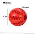 thumbnail image 2 of Pelota de Goma para Premios, juguete interactivo perros, Rojo Genérica Pelota para premios, 2 of 2