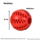 thumbnail image 2 of Pelota de Goma para Premios, juguete interactivo perros, Rojo Genérica Pelota para premios, 2 of 2