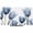 Blue, variant on TV Cover Indoor, Blue Spring Floral Stretch TV Dust Cover Television Screen Protector, Tulip Blooming Summer Botanical Elastic Polyester Display Covers, Monitor Slipcover for LED LCD TVs 40 Inch