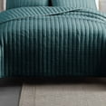 thumbnail image 3 of Riverbrook Home 3 Piece Quilt Set, King, Teal, Moonstone, Polyfill, Adult, 3 of 5
