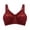 D795/Wine, variant on Afdoent Bras for Women Lace Adjustable Shoulder Strap Large Size Full Coverage Underwire Bra Breathable Lightweight
