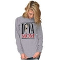 thumbnail image 2 of Betty Boop Diva Mom Best Mothers Day Women Plus Size Long Sleeve Graphic Tee Brisco Brands 3X, 2 of 4