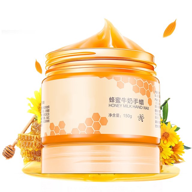 Crema de Manos Nutritiva con Miel y Leche Nikou 150 g Hidratante Exfoliante