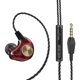 thumbnail image 3 of Gwong Electrónica K1 6D 4-CORE DUAL MOVING MOVE BOEL 3.5mm In-EAR HIFI Auriculares con cable Auriculares deportivos, 3 of 6