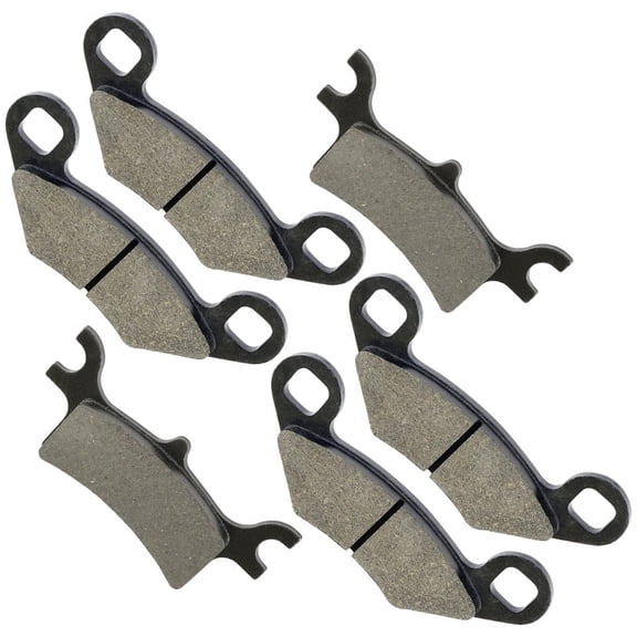 Replacement Front and Rear Brake Pads Polaris Sportsman 500 4x4 2003–2009