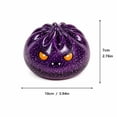 thumbnail image 2 of Halloween Dumpling Squishy with Steamer Box, Cute Soft Colorful Dumplings Stress Balls Fidget Sensory for Desk Display Stress Relief,C, 2 of 7