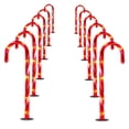 thumbnail image 1 of Paquete de 12 marcadores de camino de bastón de caramelo de Navidad para decoración festiva de césped de jardín de pasarela MFZFUKR CPB-US-DYP965, 1 of 5