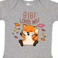 thumbnail image 4 of Inktastic Gigi Loves Me Cute Baby Fox Boys or Girls Baby Bodysuit, 4 of 5