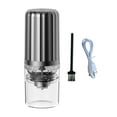 thumbnail image 2 of Molinillo de café eléctrico Macarena USB Grosor ajustable para el hogar Gris molido espresso, 2 of 8