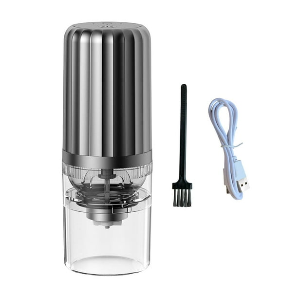 Molinillo de Café Eléctrico Recargable USB Ajustable de Tosquedad Sunnimix Gris