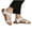 Beige, variant on OAVQHLG3B Women's Sandals on Summer Ladies Flat Heel Slippers Sandals Casual Women's Shoes