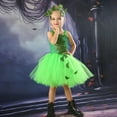 thumbnail image 2 of St Patricks Day Tutu Skirt for Toddler Girls Irish Shamrock Print Mesh Tutu Dress Summer Pleated Party Dancewear Dresses X02-Light Green 2-3 Years, 2 of 6