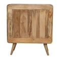 thumbnail image 3 of Light Brown Solid Mango, Stylish Design - 3-Drawer Chest for Living Space, 3 of 6