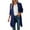 Navy, variant on IROINNID Women's Cardigan Open Front Coat Solid Color Long Sleeve Leisure Casual Jackets Open Front Tops Coat, Wine